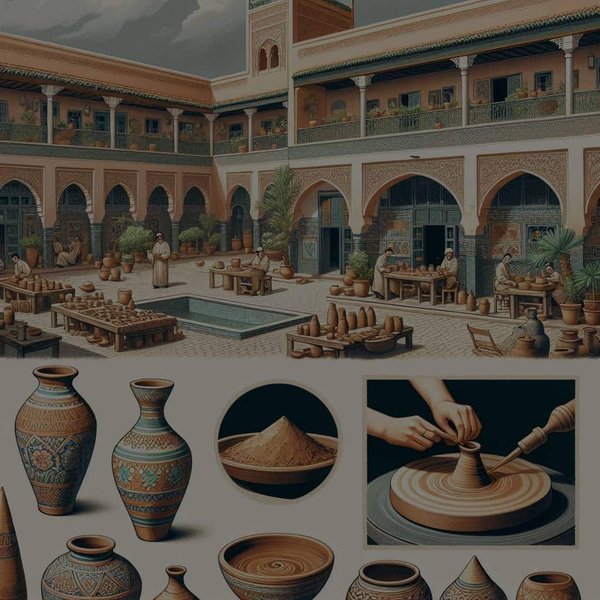 Comment choisir un riad à Marrakech avec des cours de poterie berbère?