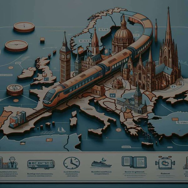 Comment réaliser un tour d'Europe des capitales en train tout en respectant un budget serré?